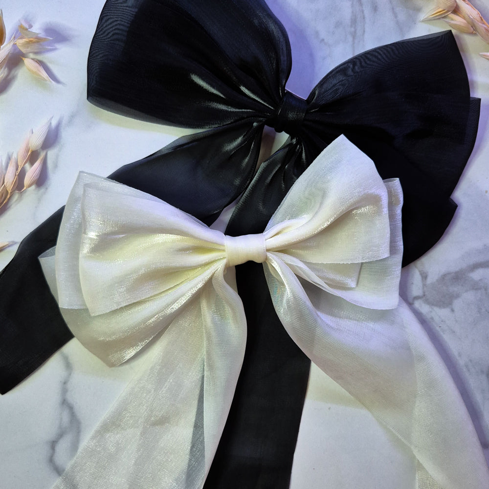 Fönsk Chiffon hárslaufa
