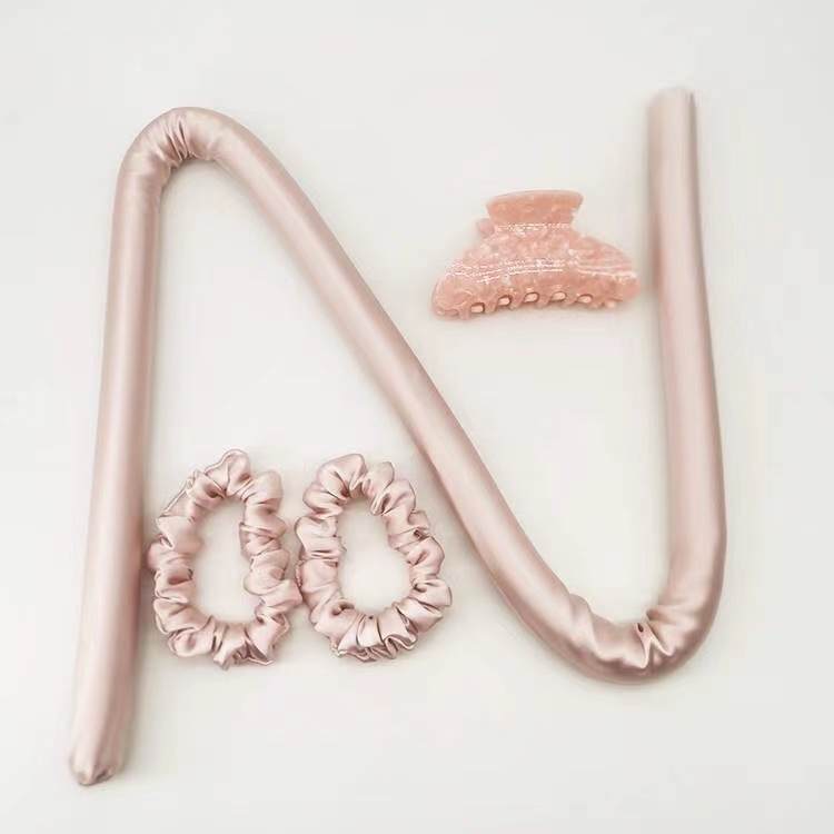 Heatless curlers sett - Mulburry Silki - Pink