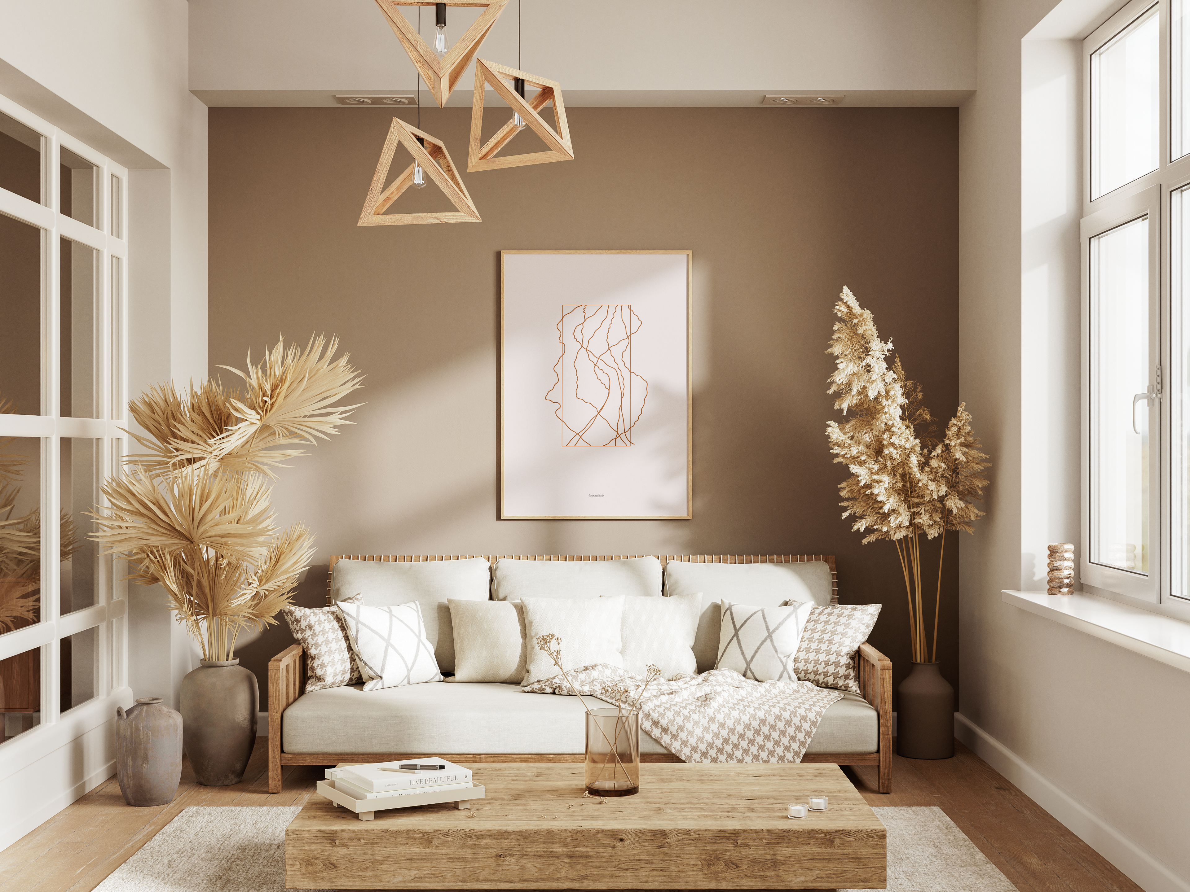 BEYO Line Abstract Plakat