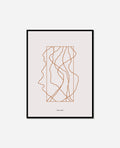 BEYO Line Abstract Plakat