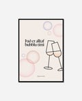 Bubblu Tími Plakat