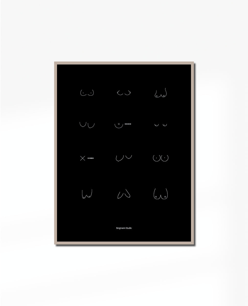 SHE Poster - Brjósta Plakat