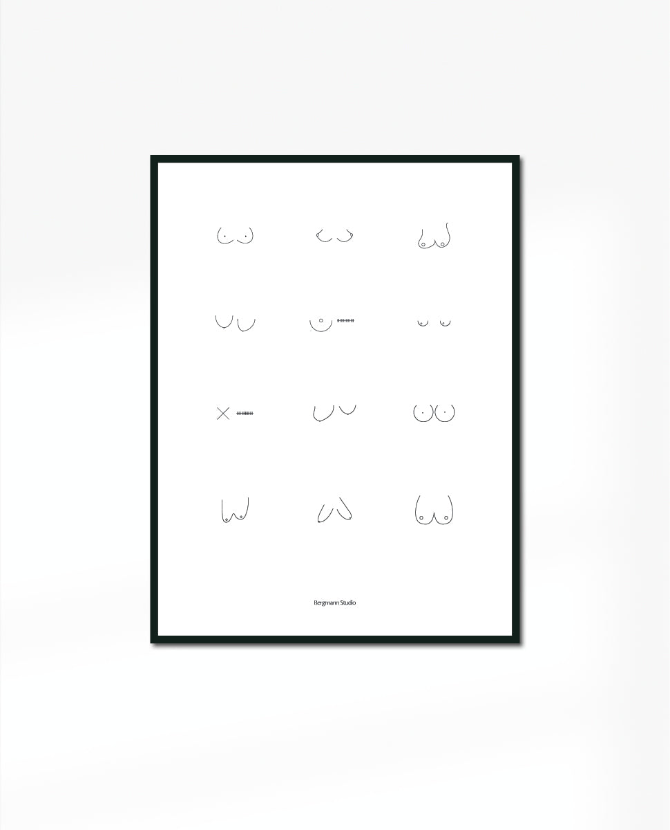 SHE Poster - Brjósta Plakat