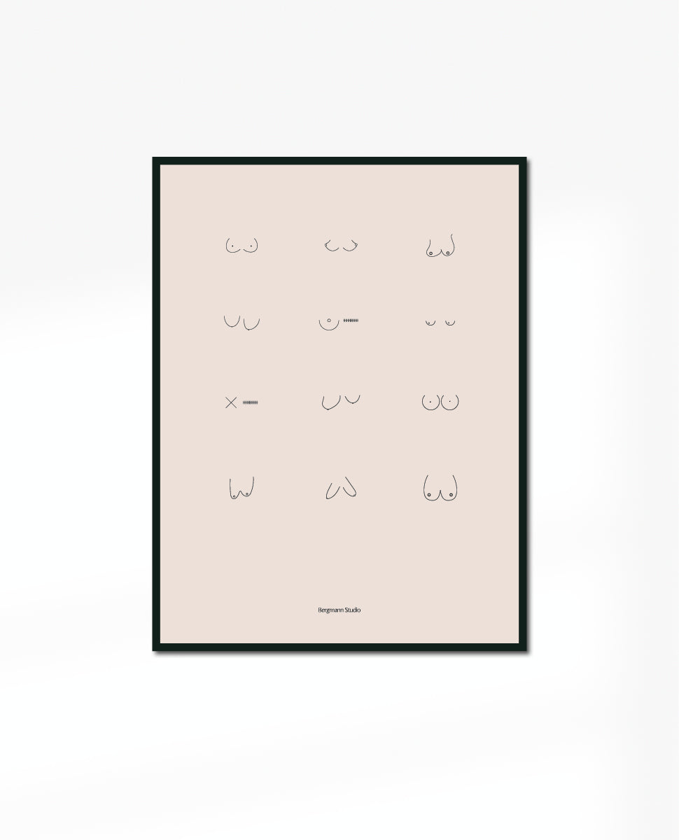 SHE Poster - Brjósta Plakat