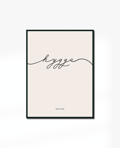 Hygge Plakat