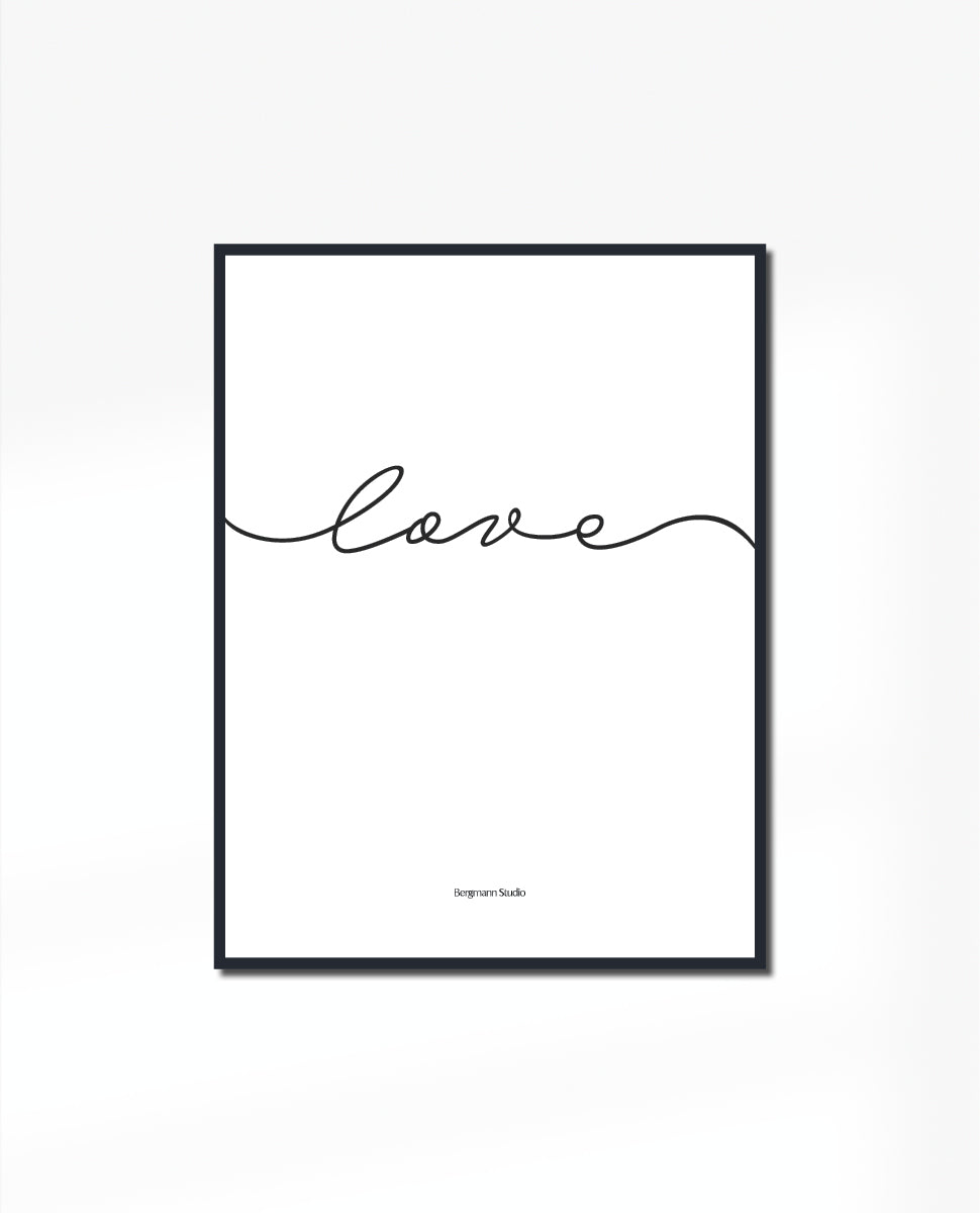 Love Plakat