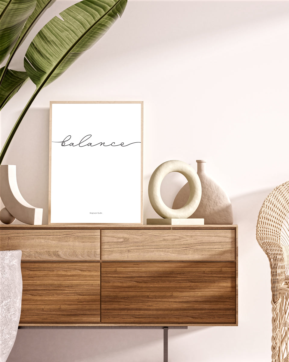 Balance Plakat