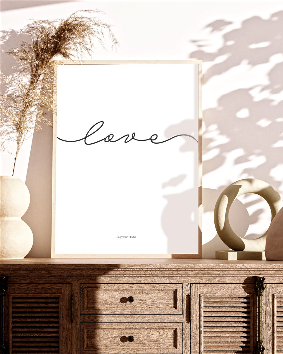 Love Plakat